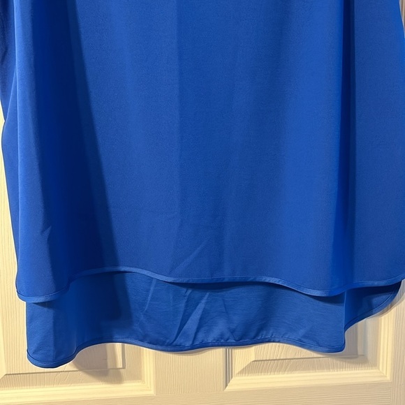 Lane Bryant Blue Hi Low Tank Top 20 - Picture 4 of 6